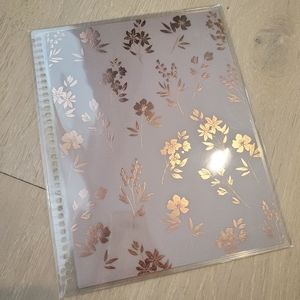 Erin Condren Metallic Rose Gold Garden Cover
